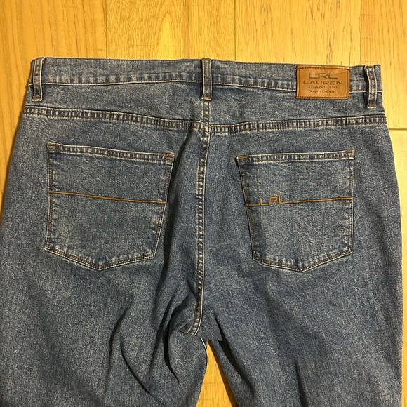 Lauren Ralph Lauren LRL Jeans Co. Classic Straight Leg Denim Jeans - Picture 3 of 9